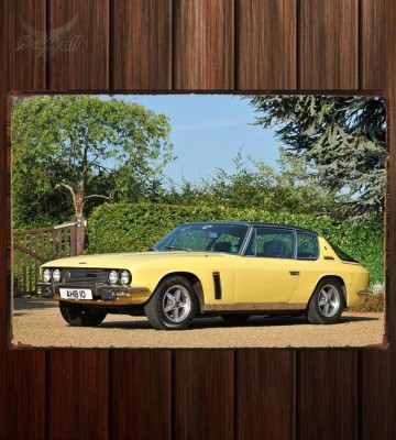 Металлическая табличка Jensen Interceptor III